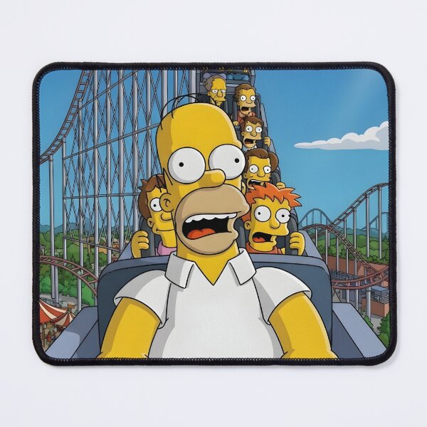 Item preview, Homer on a Roller Coaster Ride designed and sold by DohLab.