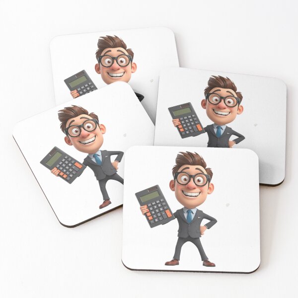 Item preview, Funny Accountant Cartoon - Tax Season Hero & CPA Humor Art designed and sold by drioArt.
