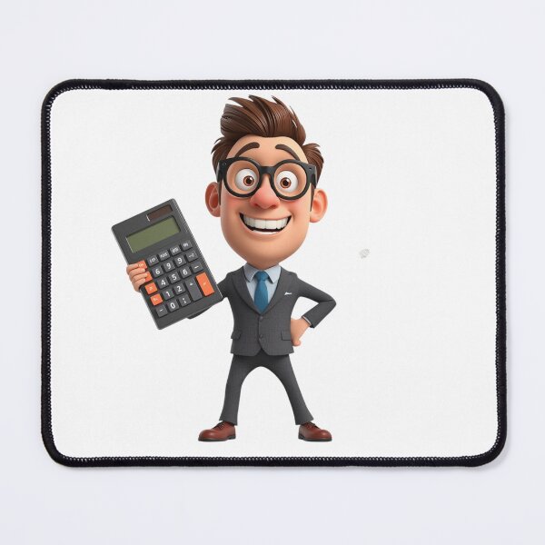 Item preview, Funny Accountant Cartoon - Tax Season Hero & CPA Humor Art designed and sold by drioArt.