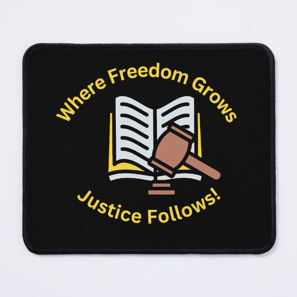 Item preview, Where Freedom Grows… Justice Follows! designed and sold by ActOutTees.