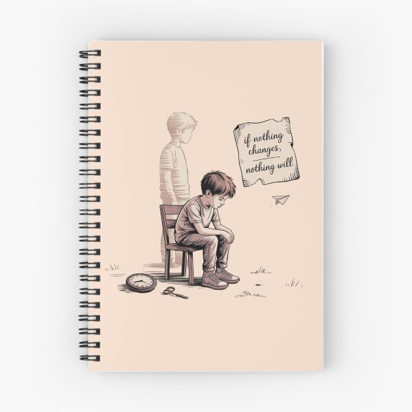 Item preview, if nothing changes, nothing will. designed and sold by 123ks.
