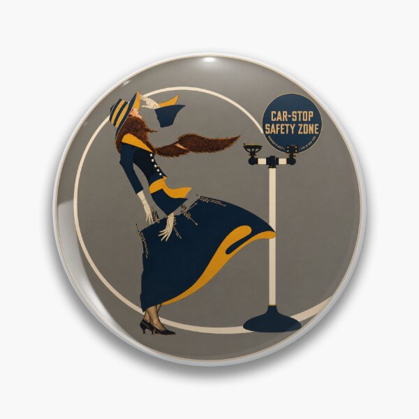 Item preview, Car Stop by Coles Phillips - Art Deco Fashion Poster Woman Illustration for Vintage Style Lovers designed and sold by RickE.