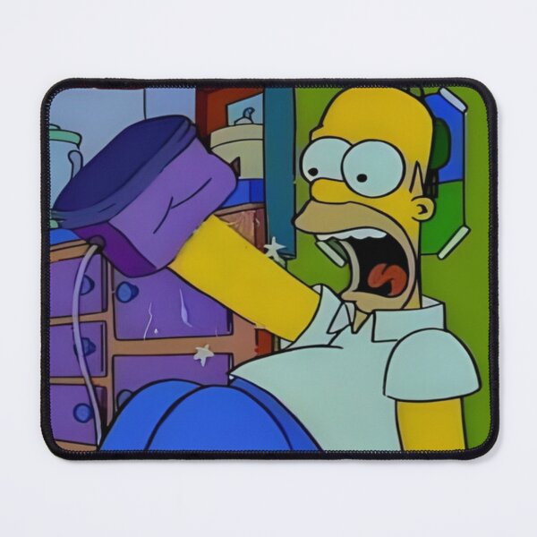 Item preview, Homer Getting Attacked by a Toaster designed and sold by DohLab.
