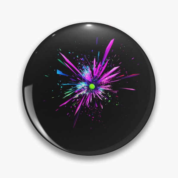 Item preview, Neon Confetti Burst Minimalist Celebration Party Art designed and sold by RetroWaveArtCo.