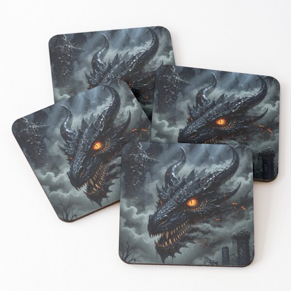 Item preview, Infernal Dragon Rising From the Ruins designed and sold by The Confluence.