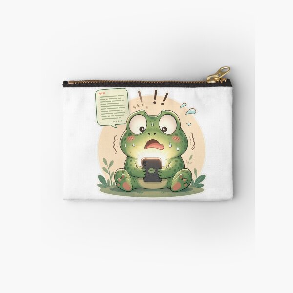 Item preview, Frog Oversharing Social Anxiety Cute Mood designed and sold by Sadia  Jannat.