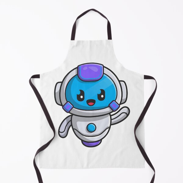 Item preview, Cute Waving Space Robot Astronaut designed and sold by sdbienv.