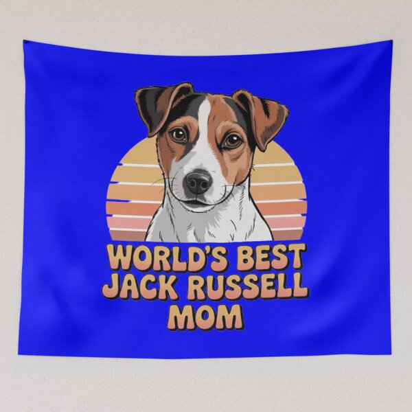Item preview, Dog Pet Owner Art Design World Best Jack Russell Mom designed and sold by fantasticdesign.