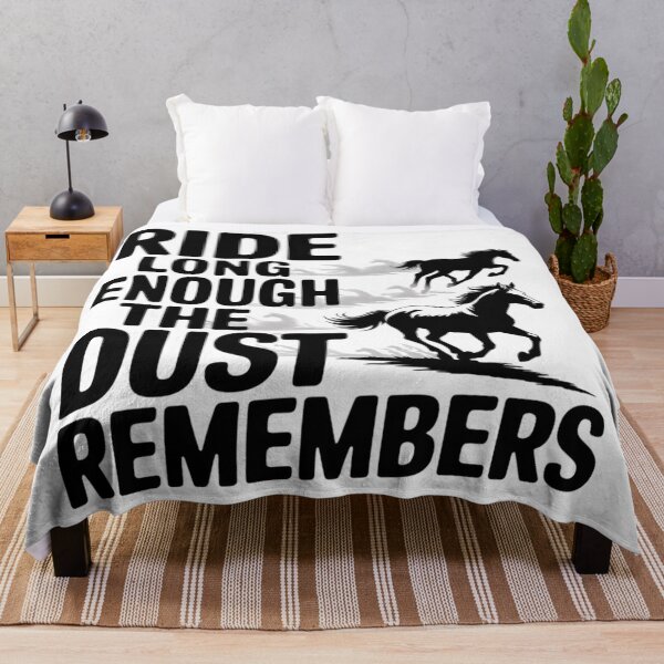 Item preview, Horse - Ride long enough the dust remembers designed and sold by 123ks.