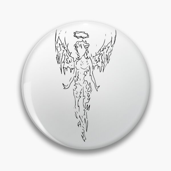 Item preview, Cyber Sigilism Angel – Gothic Fallen Halo designed and sold by Dem0r.