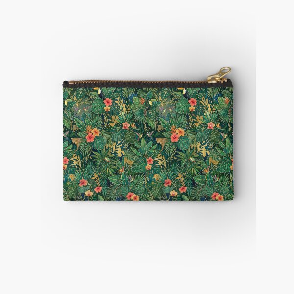 Item preview, Luxurious Emerald Jungle Canopy Pattern designed and sold by Jandedan.