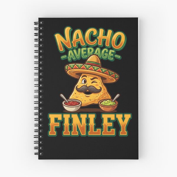 Item preview, Nacho Average Finley Personalized Taco Funny Mexican Food  T-Shirt designed and sold by Omarmadani.