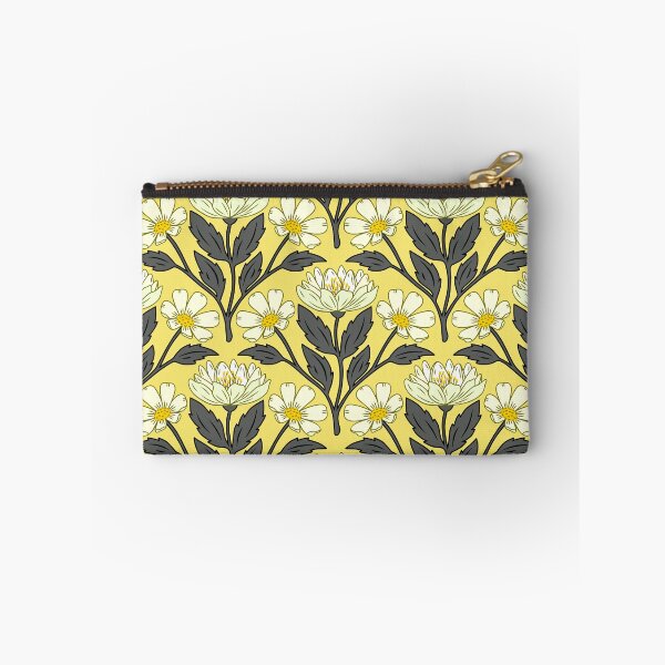 Item preview, Wildflower bouquet floral pattern in yellow  designed and sold by Jennifer Ladd.