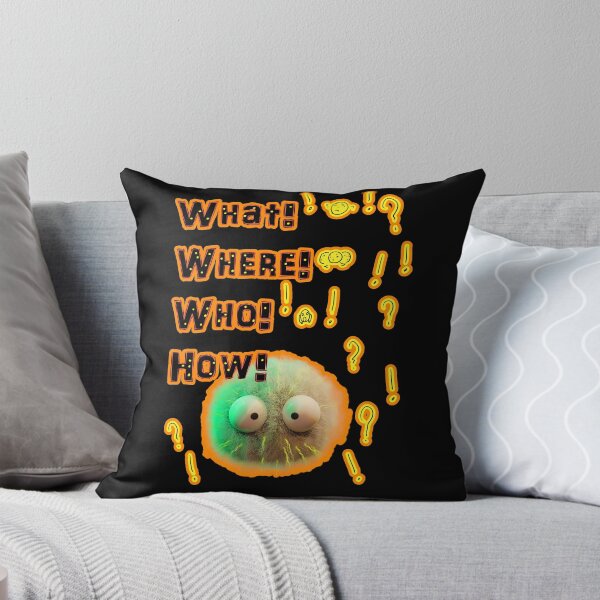 Item preview, What Where Who How Meme Cartoon Design designed and sold by Yuki80.