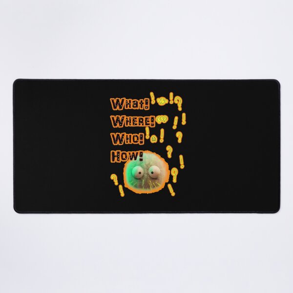 Item preview, What Where Who How Meme Cartoon Design designed and sold by Yuki80.