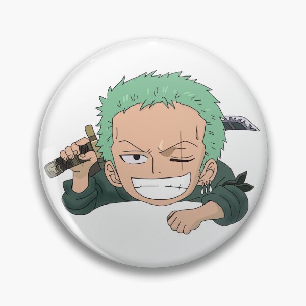 Item preview, Three Sword Style Swordsman Chibi Anime Design designed and sold by Mr-MC-kitty.