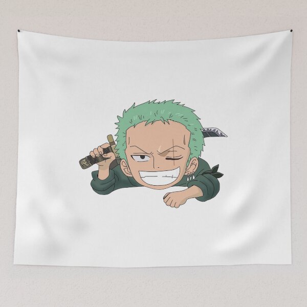 Item preview, Three Sword Style Swordsman Chibi Anime Design designed and sold by Mr-MC-kitty.