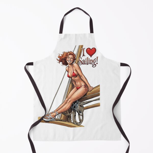Item preview, I ❤️ Sailing • High Seas Heartthrob designed and sold by graficsfx.