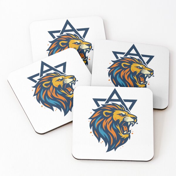 Item preview, Lion Of Judah Magen David Artwork designed and sold by crouchingpixel.