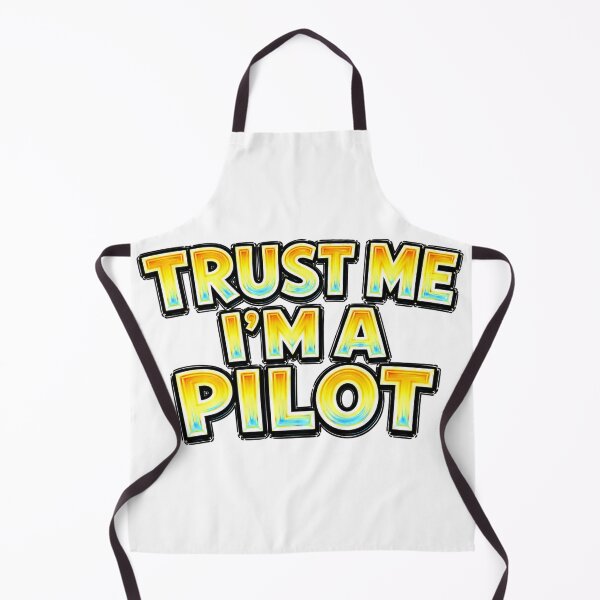 Item preview, TRUST ME I’M A PILOT – hand drawn childlike typography designed and sold by Mac Sketches.