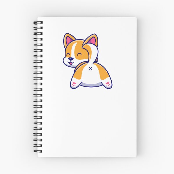 Item preview, Cute Corgi Butt Sploot Kawaii Dog Illustration designed and sold by sdbienv.