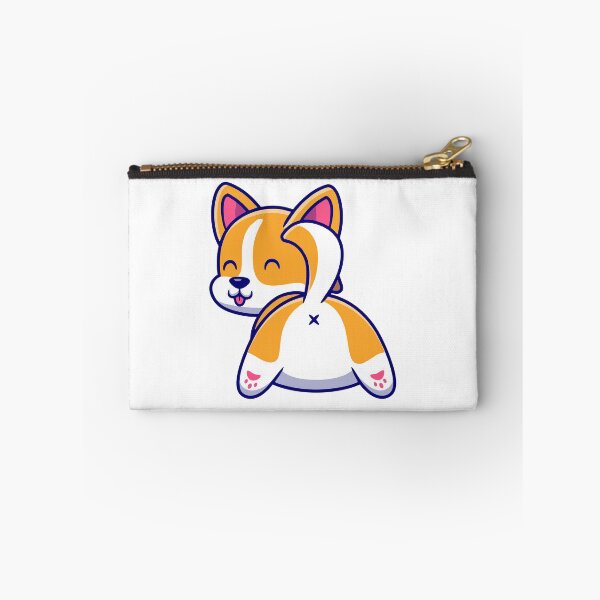 Item preview, Cute Corgi Butt Sploot Kawaii Dog Illustration designed and sold by sdbienv.