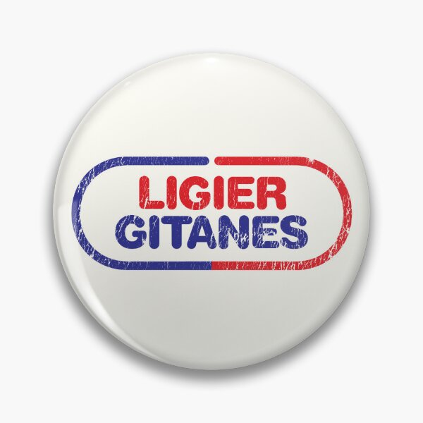 Item preview, Ligier Gitanes F1 team logo 1975-1980 - aged, worn print designed and sold by retropetrol.