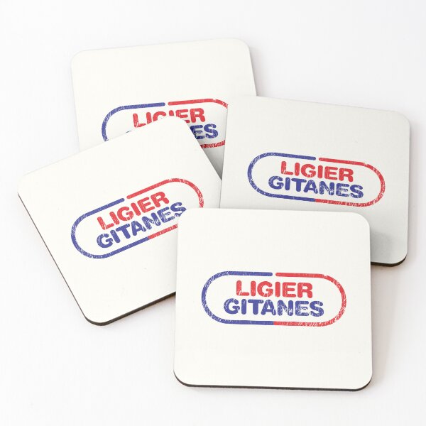 Item preview, Ligier Gitanes F1 team logo 1975-1980 - aged, worn print designed and sold by retropetrol.