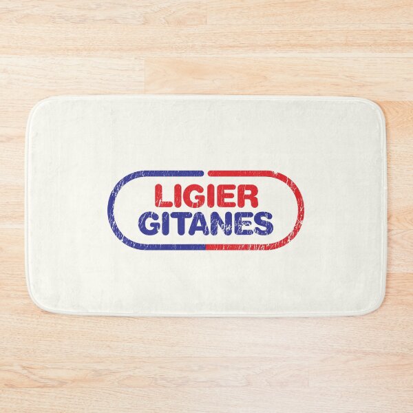 Item preview, Ligier Gitanes F1 team logo 1975-1980 - aged, worn print designed and sold by retropetrol.