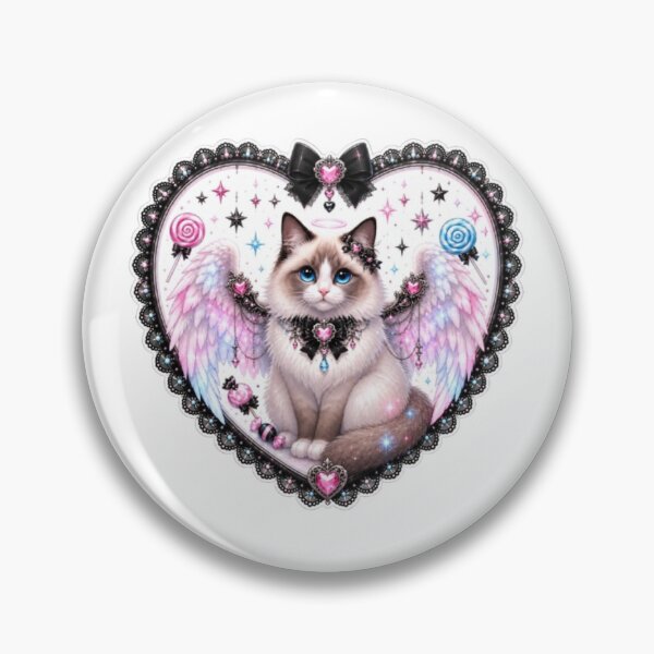 Item preview, Gothic Fairy Cat  designed and sold by ByLusya.