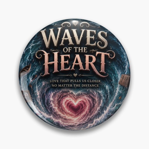 Item preview, Waves of the Heart: Love That Flows and Connects designed and sold by JagrDesigns.