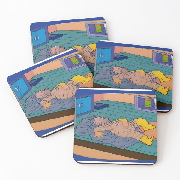 Item preview, Homer Sleeping on the Floor designed and sold by DohLab.