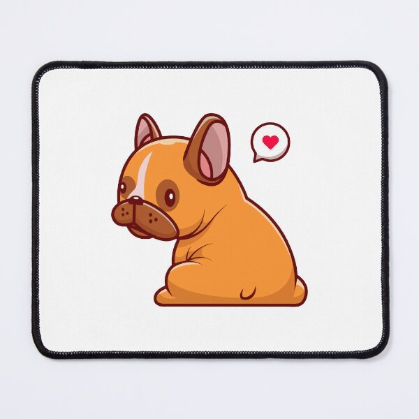 Item preview, Cute French Bulldog Sitting Kawaii Frenchie Dog designed and sold by sdbienv.