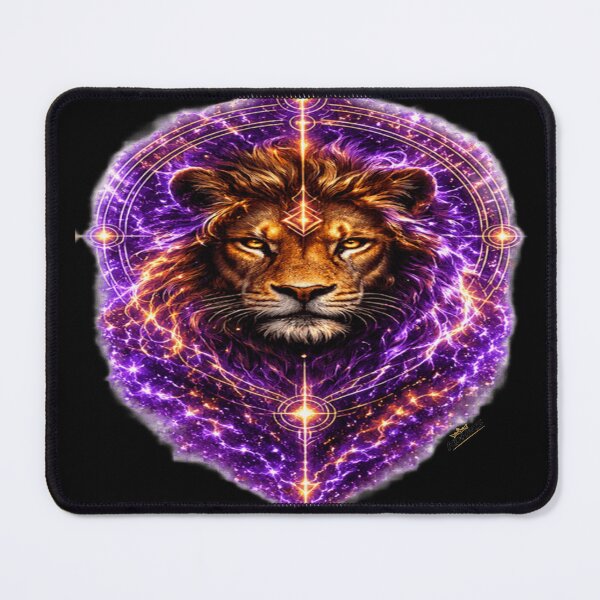 Item preview, Cosmic Lion– Astral King Spiritual Art designed and sold by KingofHearts25.
