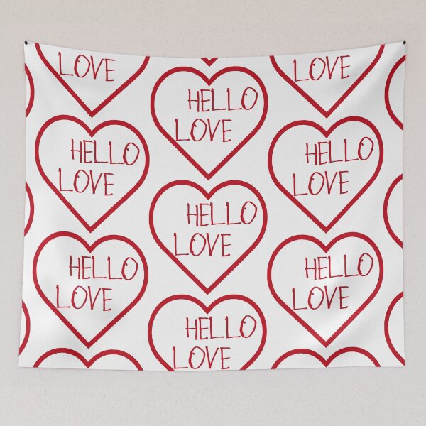 Item preview, Hello Love designed and sold by kinpirks.