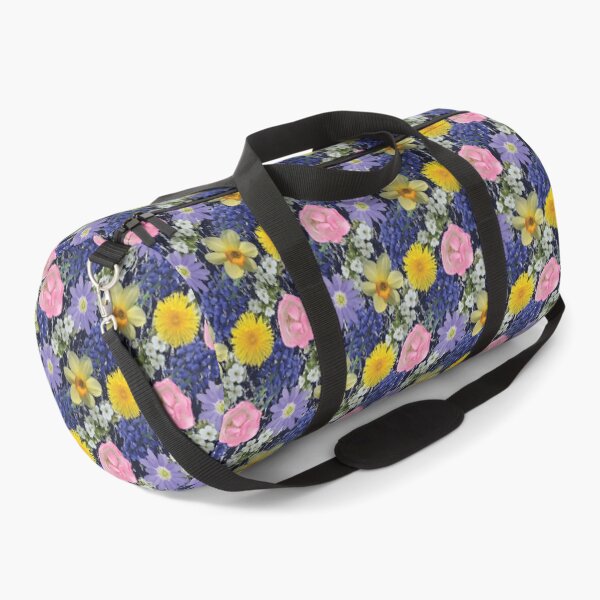 Item preview, Spring Flower Diagonals on Dark designed and sold by Digitalmyth's Designs.
