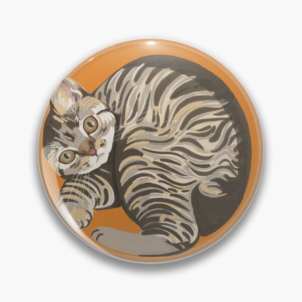 Item preview, TABBED KITTEN RESTING designed and sold by KASARO.