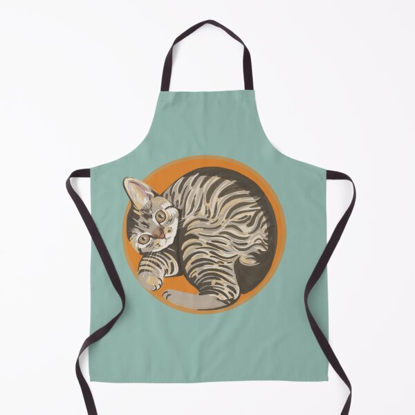 Item preview, TABBED KITTEN RESTING designed and sold by KASARO.