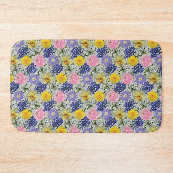 Item preview, Spring Flower Diagonals on Light designed and sold by Digitalmyth's Designs.
