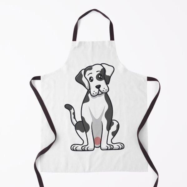 Item preview, Cute Spotted Great Dane Dog Cartoon Illustration designed and sold by sdbienv.