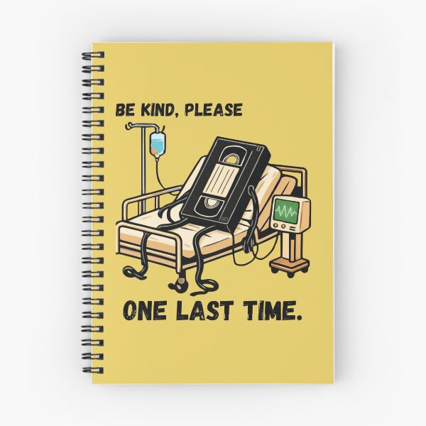 Item preview, Be Kind Please Rewind - VHS Nostalgia Art. designed and sold by OldVoltage.
