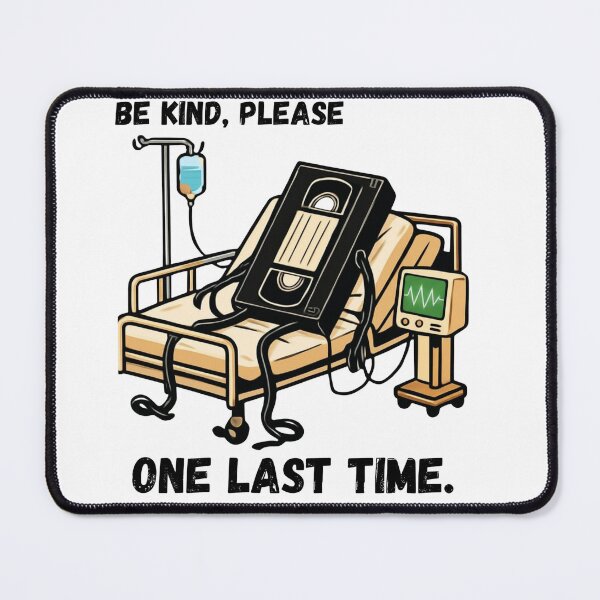 Item preview, Be Kind Please Rewind - VHS Nostalgia Art. designed and sold by OldVoltage.