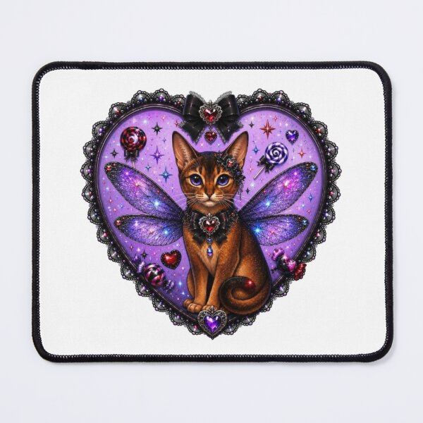 Item preview,  Gothic Fairy Cat Sticker designed and sold by ByLusya.