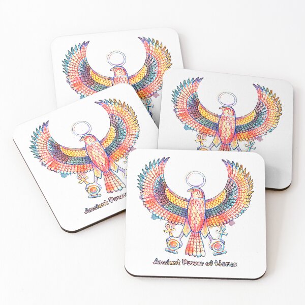 Item preview, Ancient Power of Horus – Mystic Egypt Art designed and sold by GulfSignature.