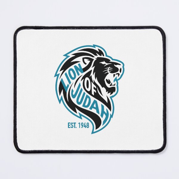 Item preview, Lion Of Judah Israel Est 1948 designed and sold by crouchingpixel.