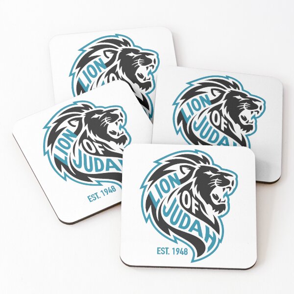 Item preview, Lion Of Judah Israel Est 1948 designed and sold by crouchingpixel.