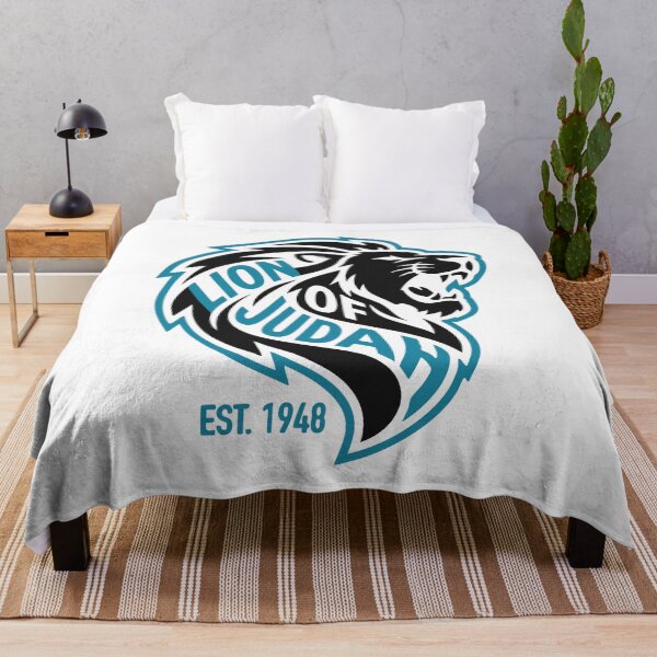 Item preview, Lion Of Judah Israel Est 1948 designed and sold by crouchingpixel.