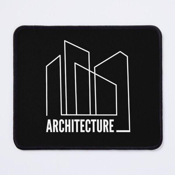Item preview, Geometric Cityscape Architecture - White Skyline Art designed and sold by MerchPOW.