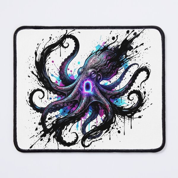 Item preview, The Ink Lord: Deconstructed Octopus Drip - Summer Ink designed and sold by OnikaD art.