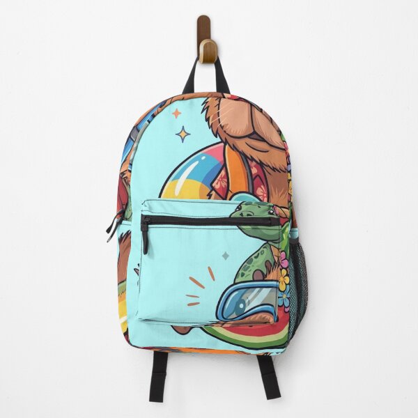 Item preview, kawaii capybara summer vacation designed and sold by sanorastyle.